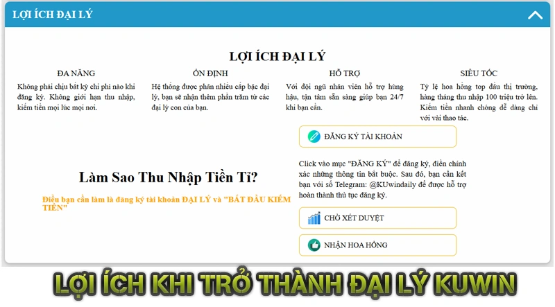 Đại Lý KUWIN 13 Lợi Ích Khi Trở Thành Đại Lý KUWIN